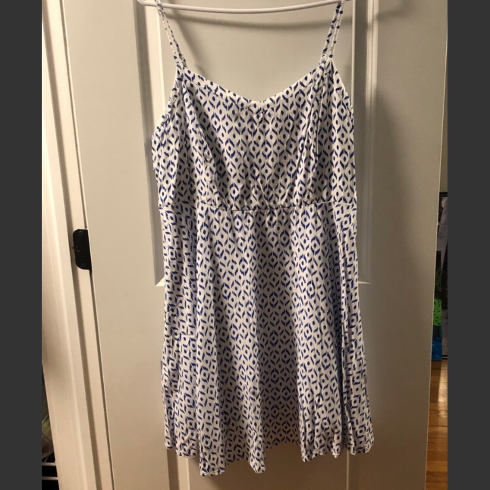 Blue & White Summer Dress
